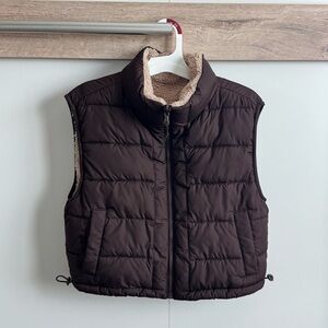 Hollister Reversible Puffer Vest